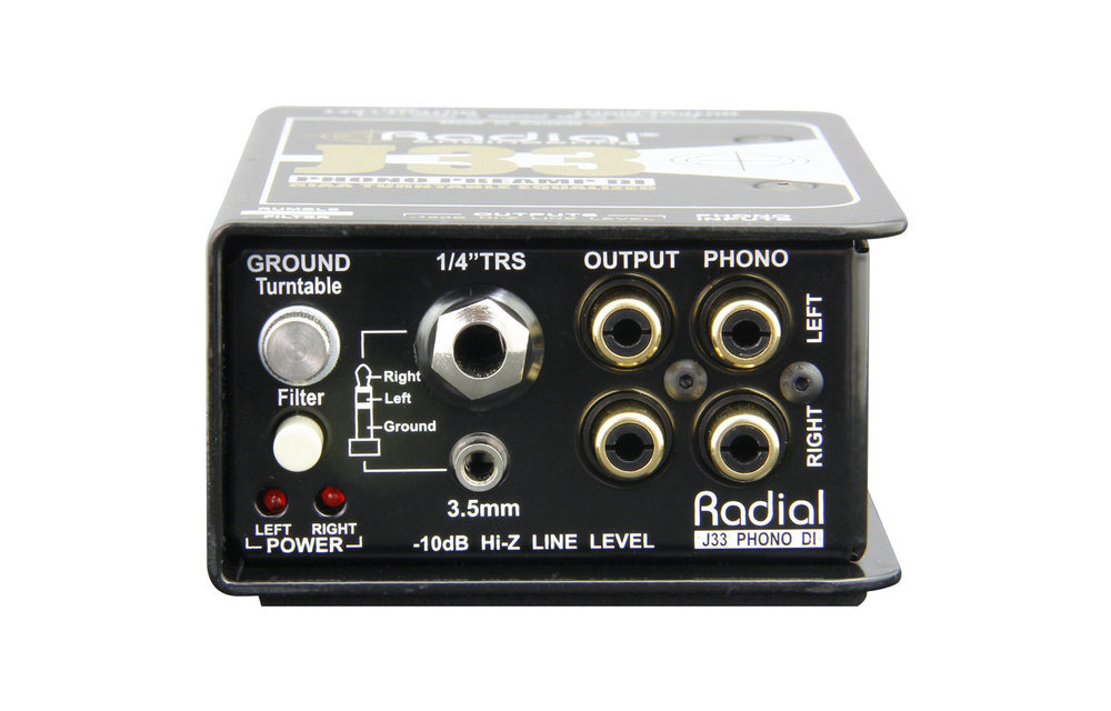 Radial J33 phono preamp