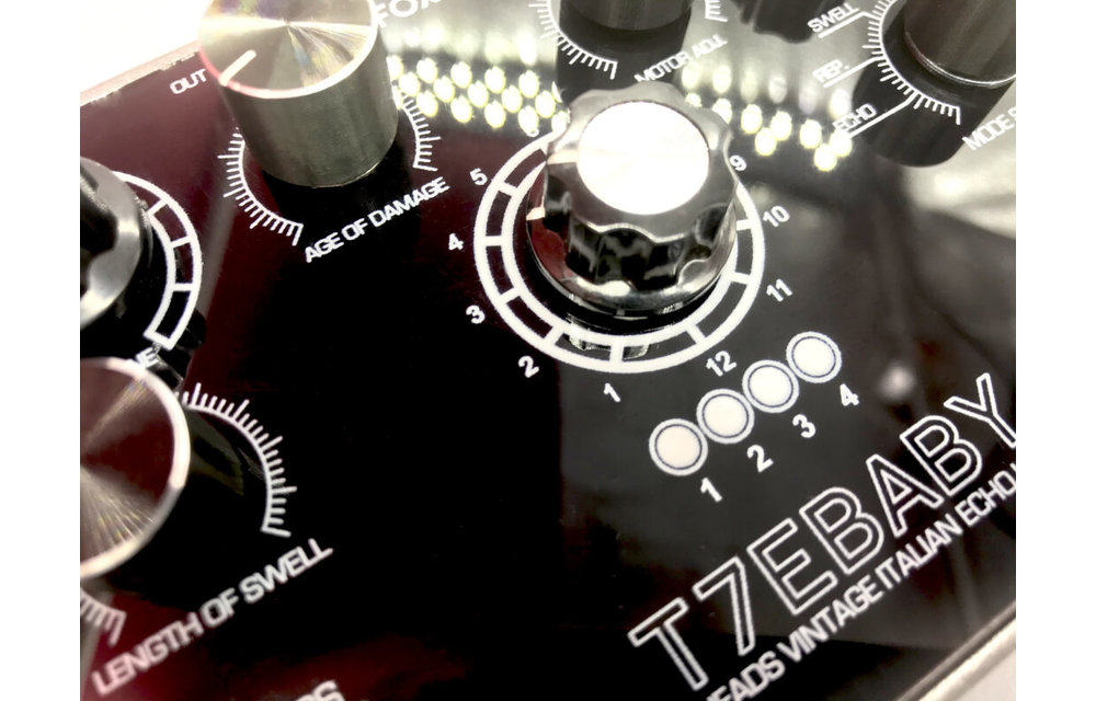 Foxgear T7E Baby 4 Heads Stereo Vintage Italian Echo