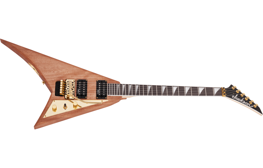 JS Series Rhoads MAH JS32, Amaranth Fingerboard, Natural