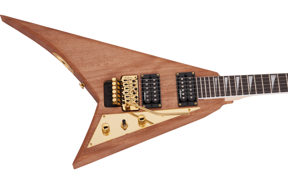 JS Series Rhoads MAH JS32, Amaranth Fingerboard, Natural