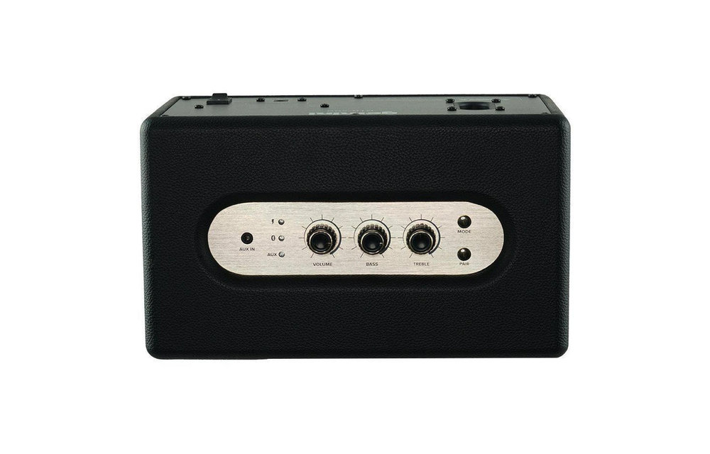 Gemini GTR-200 haut-parleur Bluetooth à Batteries portable rétro