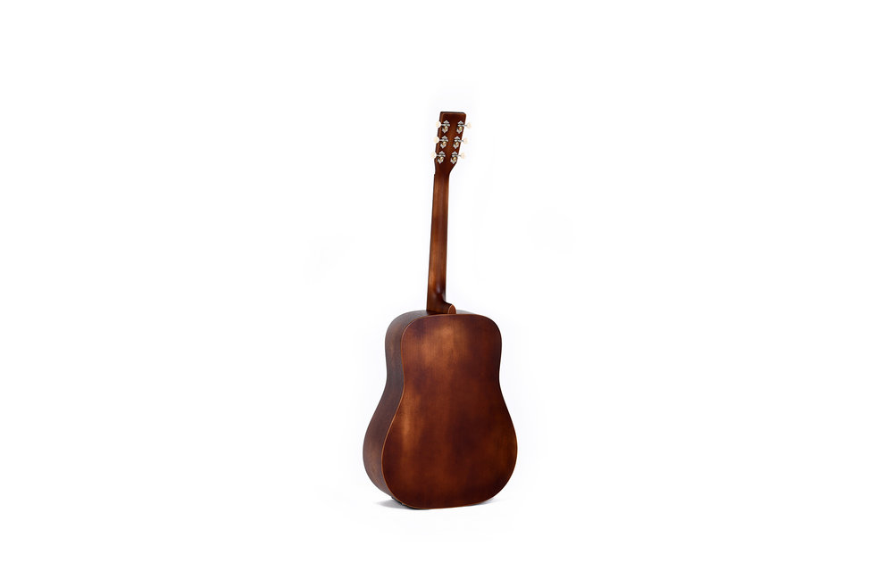 Sigma DM-15E-AGED Aged Dreadnought Acoustic / Electric Guitar
