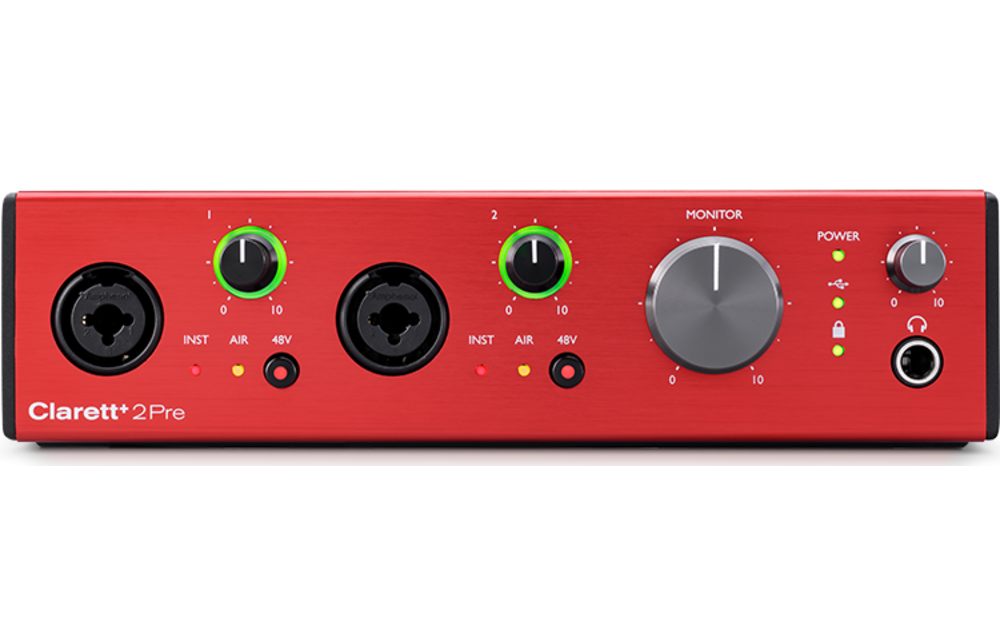 Focusrite Clarett+ 2Pre Interface audio