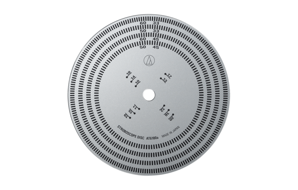 La Boîte Musicale ı AudioTechnica AT6180a Stroboscope disc La Boîte Musicale