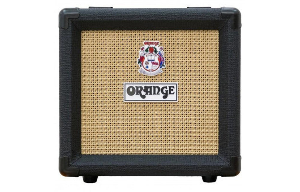 Orange - Guitar Cabinet 1X8 Black