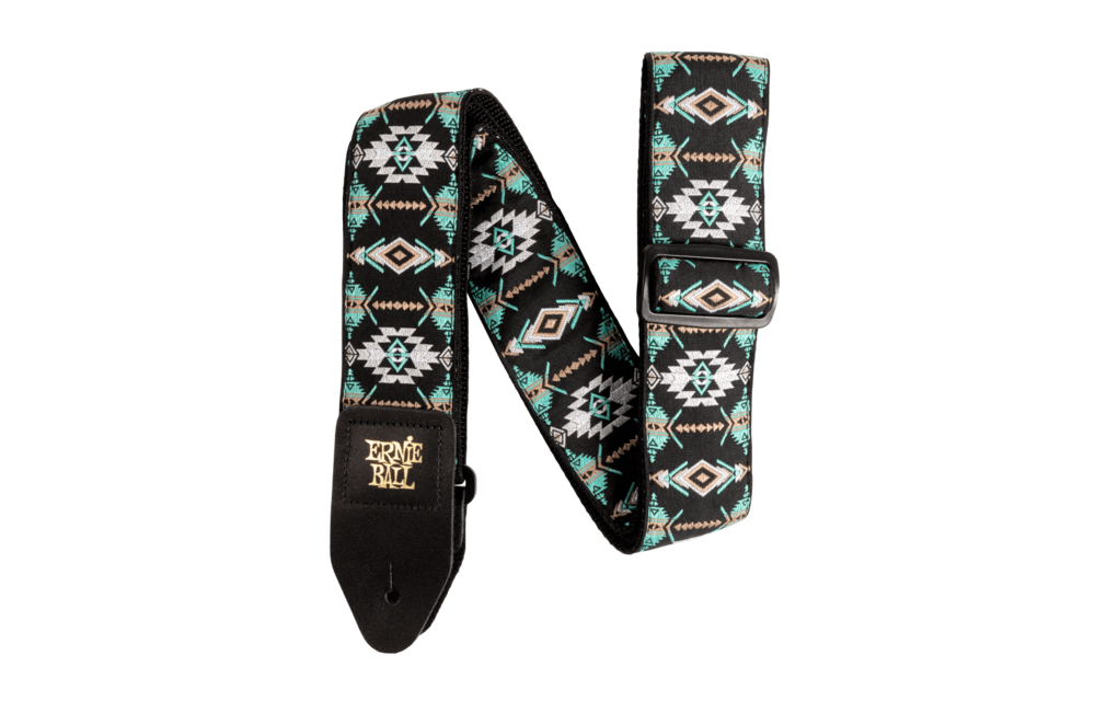 Ernie Ball - Southwestern Turquoise Jacquard Strap