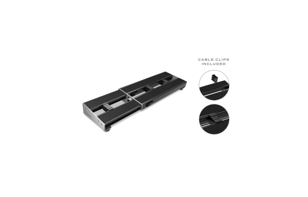 D'addario - Xpnd pedalboards - Expanding Single Row