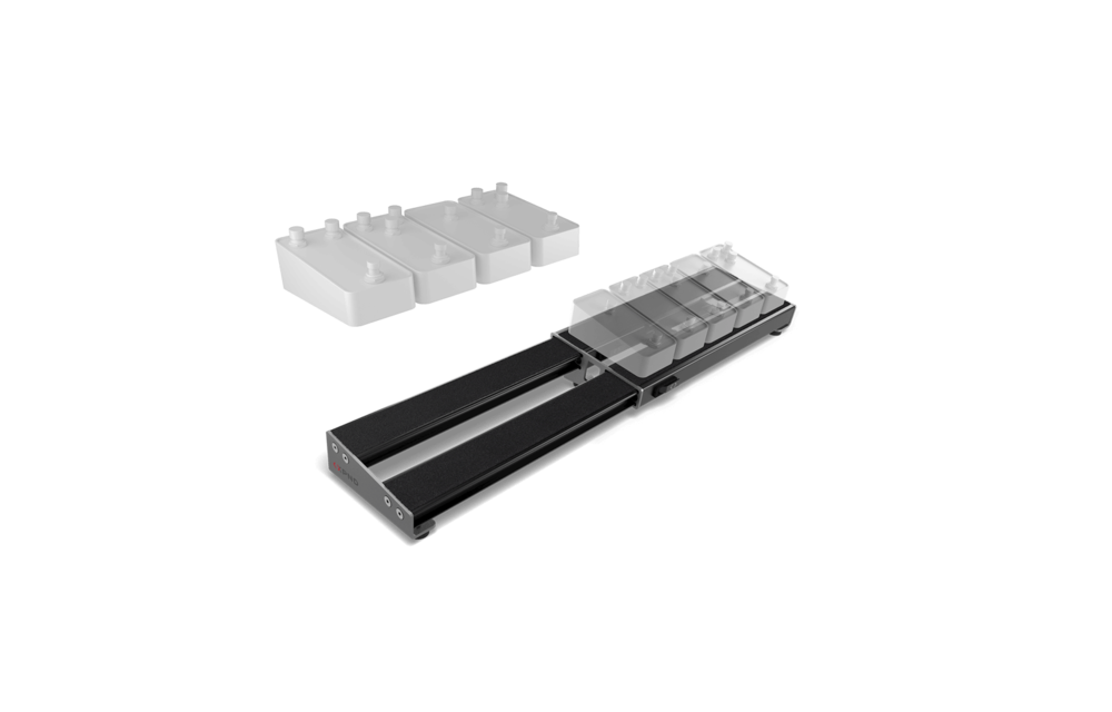 D'addario - Xpnd pedalboards - Expanding Single Row