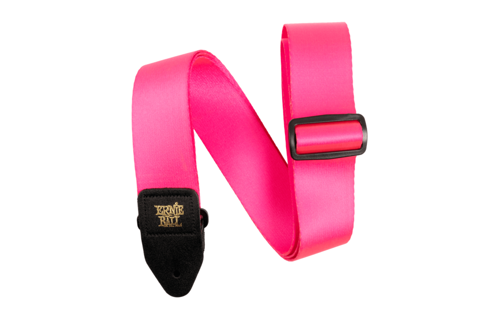 Ernie Ball - Neon Pink Premium Strap