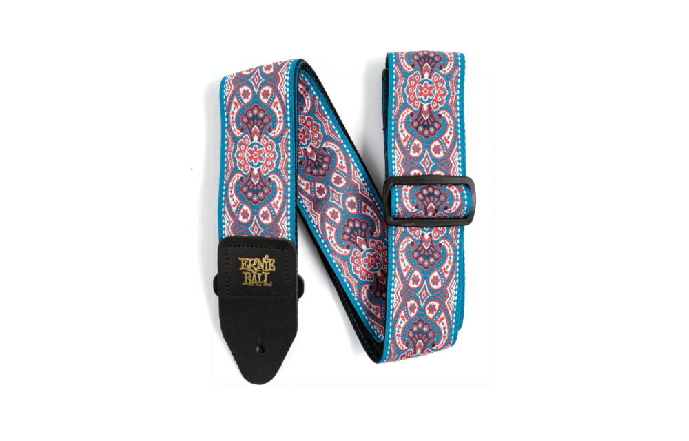 Ernie Ball - Courroie Rose Paisley Jacquard