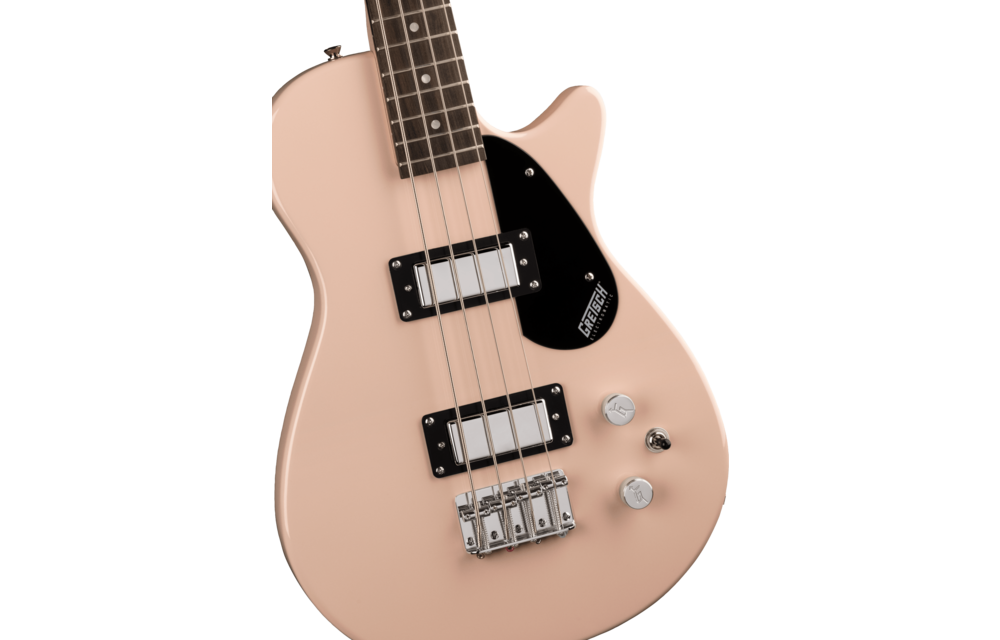 Gretsch - G2220 Electromatic® Junior Jet™ Bass II Short-Scale, Black Walnut Fingerboard, Shell Pink