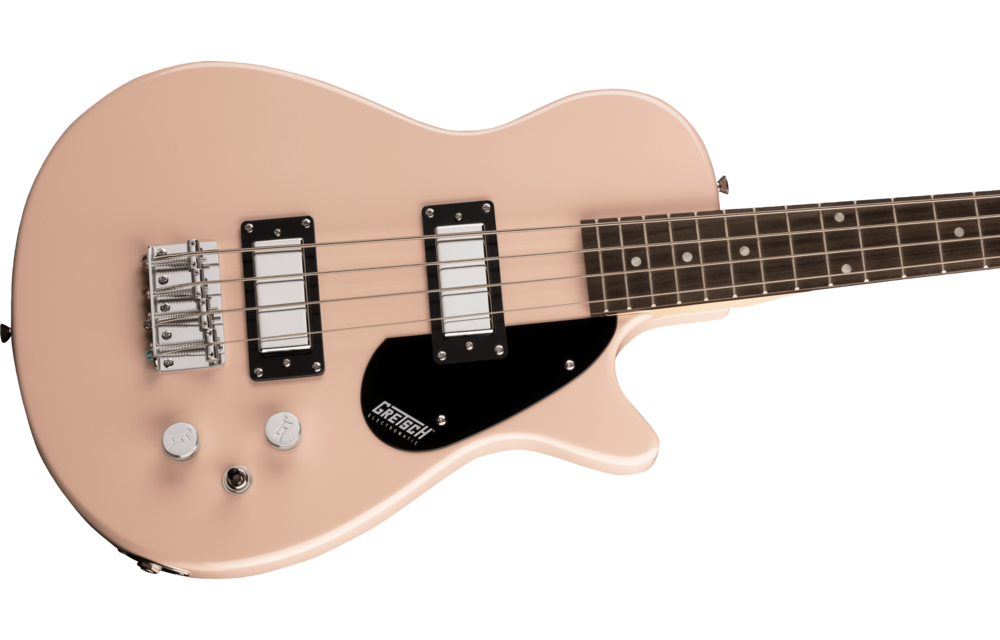 Gretsch - G2220 Electromatic® Junior Jet™ Bass II Short-Scale, Black Walnut Fingerboard, Shell Pink