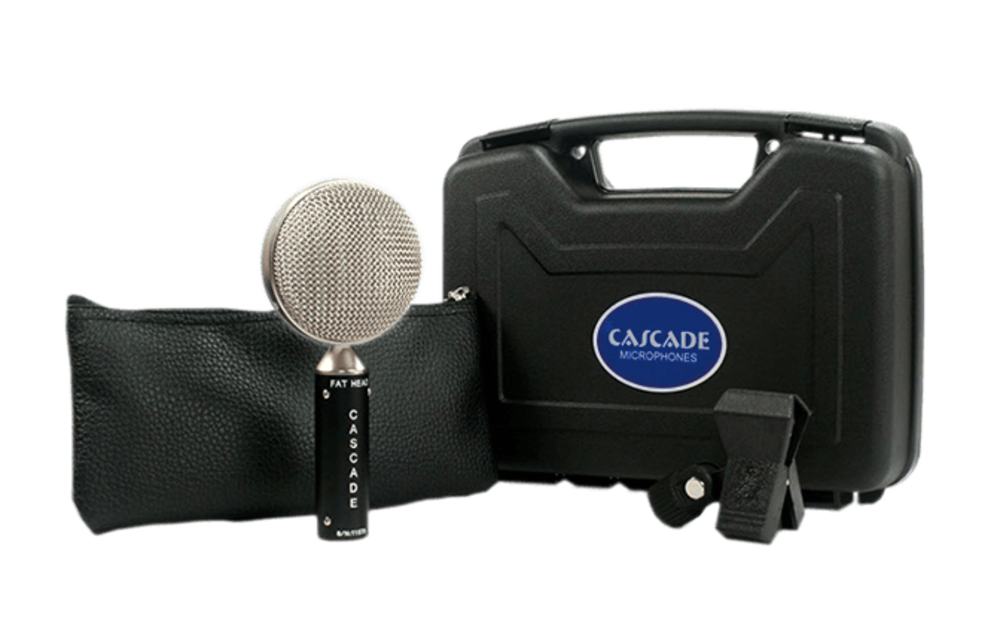 Cascade Ribbon microphone Fat head I Black