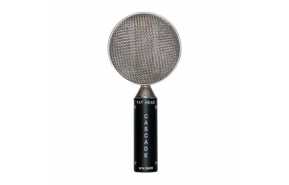Cascade Ribbon microphone Fat head I Black