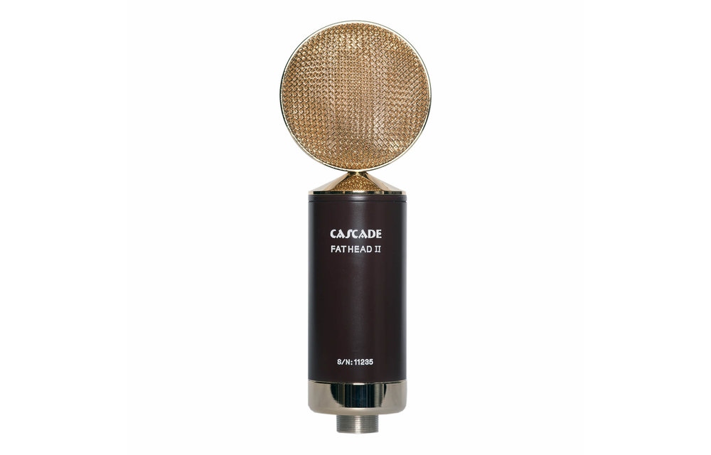 Cascade Microphone à ruban Fat Head II Or