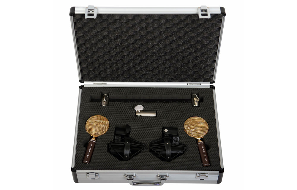 Cascade Fat head 1 stereo pair Gold with Aluminium case