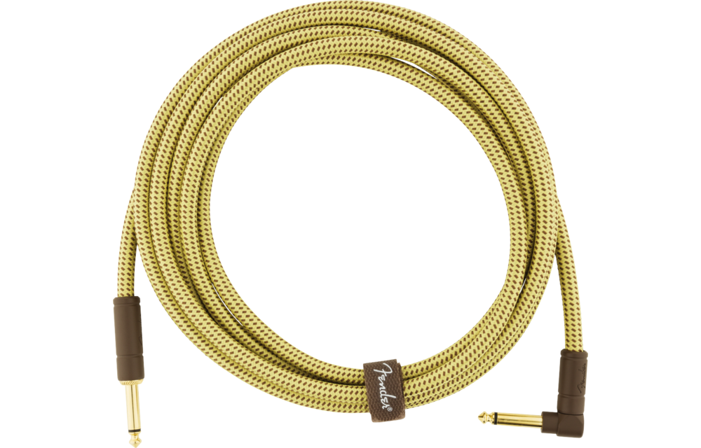 Fender deluxe instrument cable 10ft tweed
