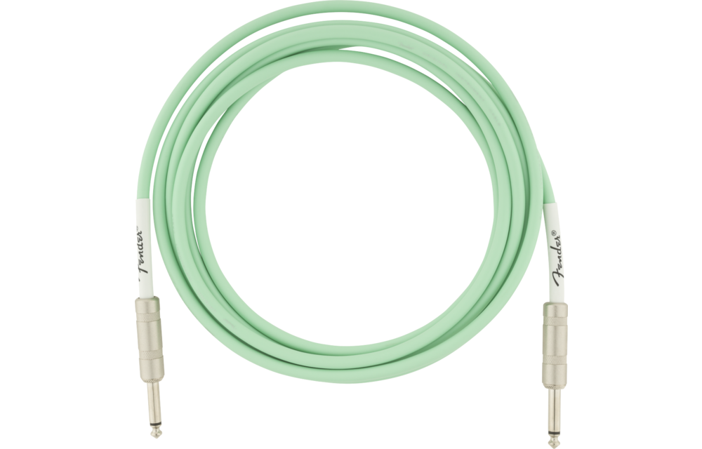 Fender original instrument cable 10ft turquoise