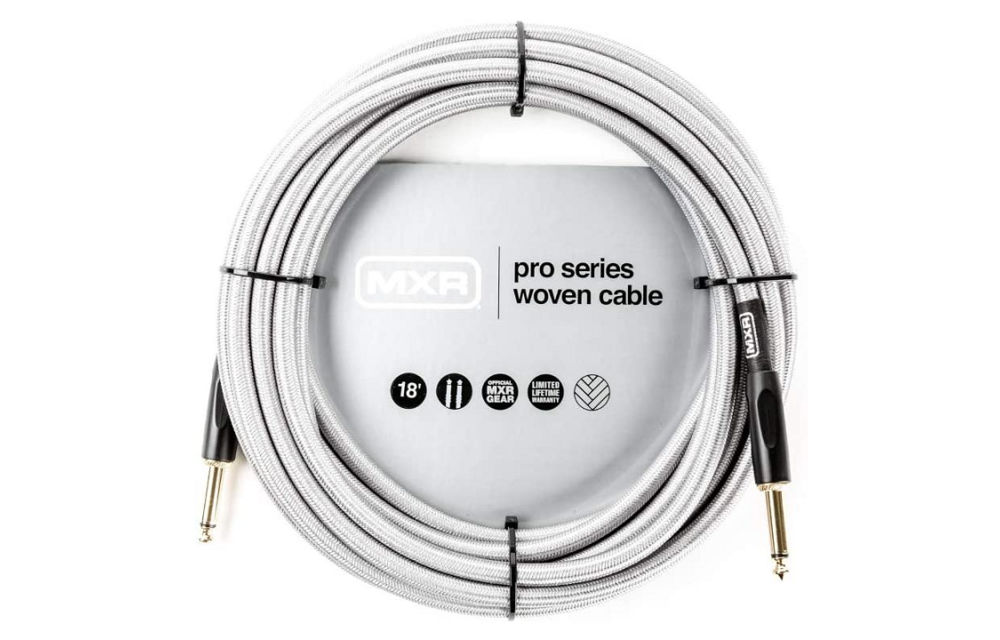 MXR pro series woven cable 18'