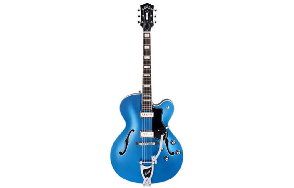 Guild X-175 Manhattan Special Malibu Blue with case