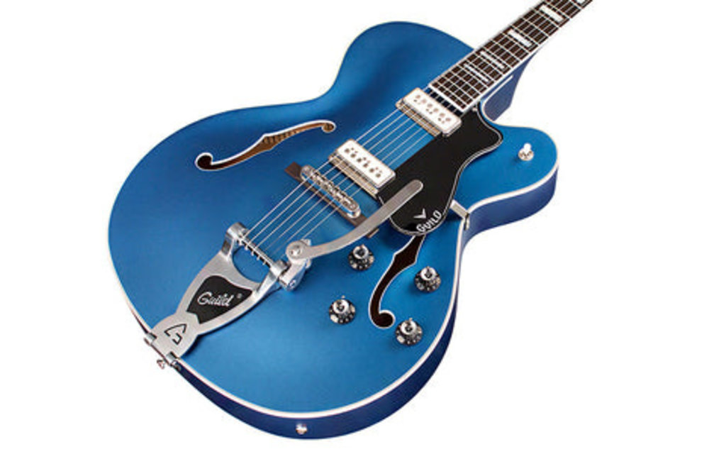 Guild X-175 Manhattan Special Malibu Blue with case