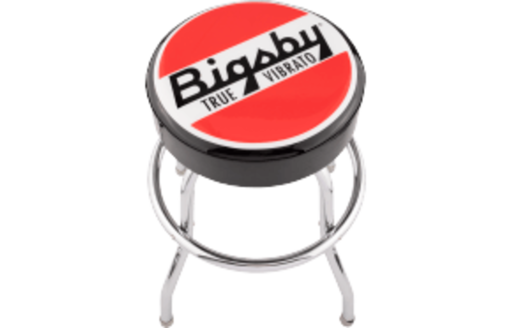 Bigsby round logo barstools