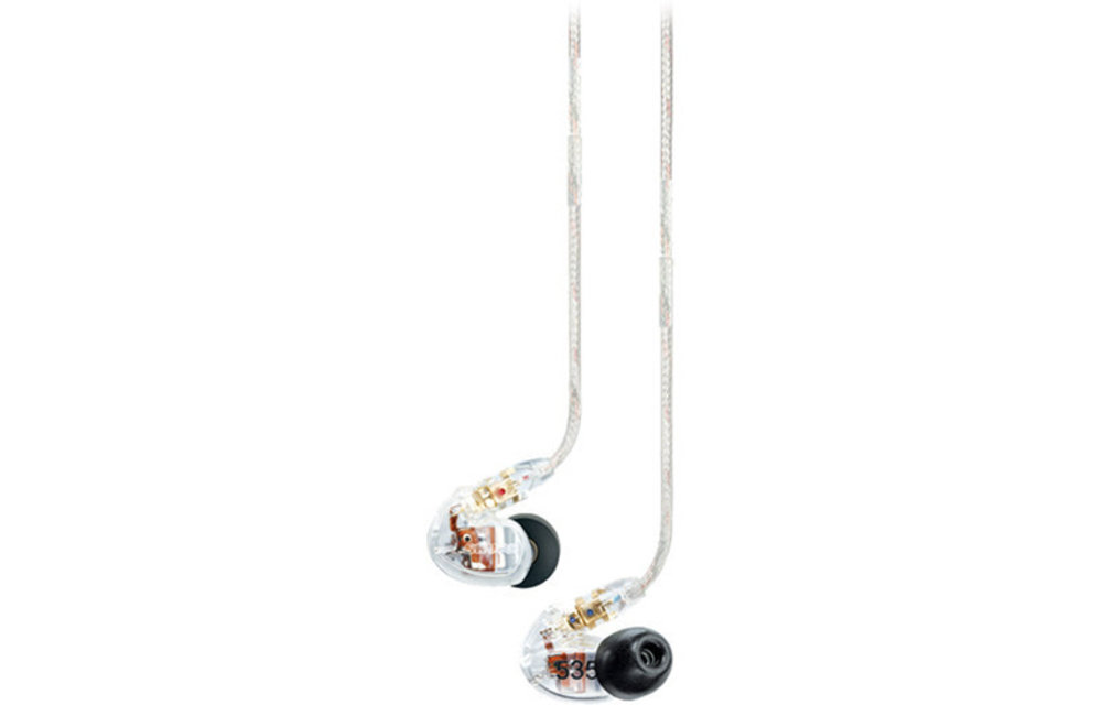 Shure SE535 Sound Isolating Earphones Clear
