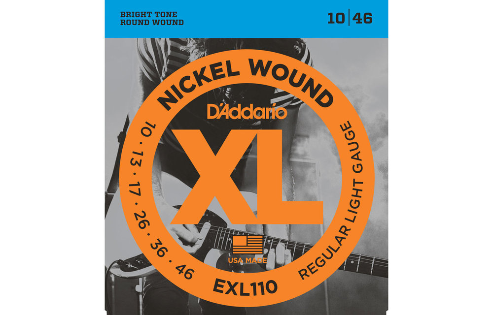 D'addario cordes EXL110 élect Reg Light 10 46