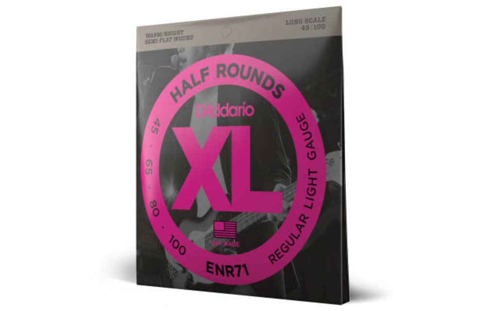 D'Addario strings Bass Elec Half Round 45-100
