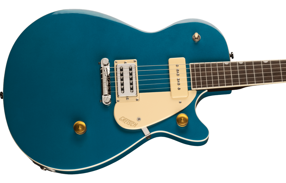 G2215-P90 Streamliner™ Junior Jet™ Club P90, Laurel Fingerboard, Ocean Turquoise