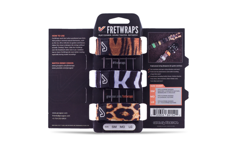 Gruv Gear - Fretwraps Wild / Medium