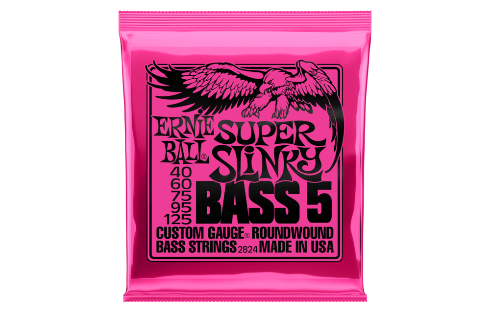 Ernie Ball - Super Slinky Bass 5 - 2824 /40-125