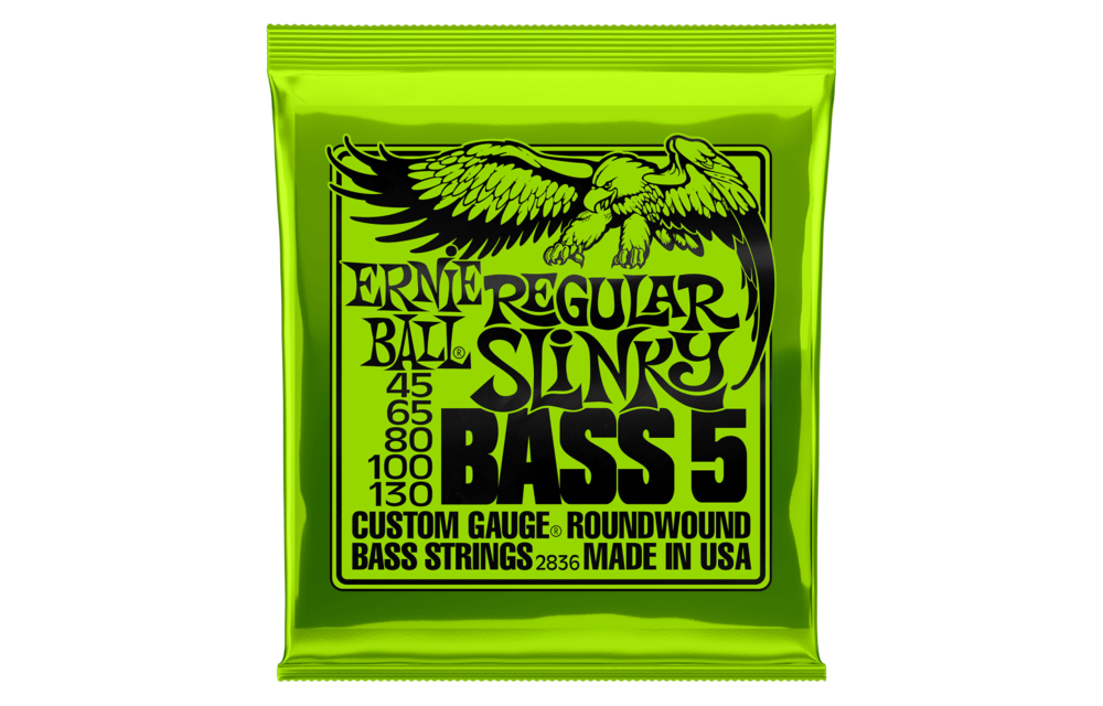 Ernie Ball Strings 2836 Bass 5 Strings 45-130