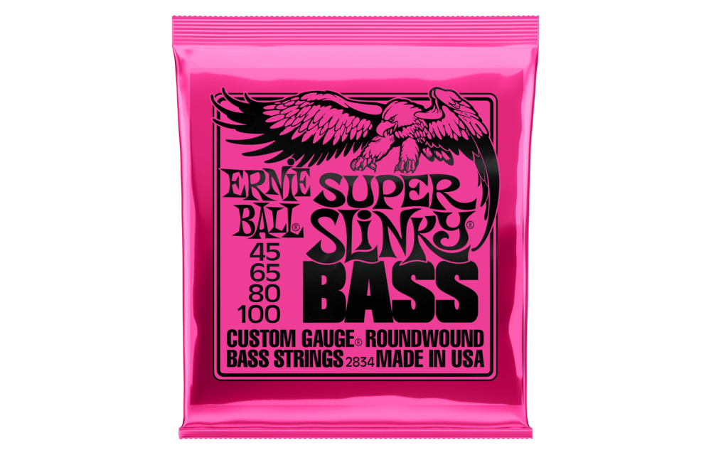 Ernie Ball 2834 strings Bass Elec Super Slinky