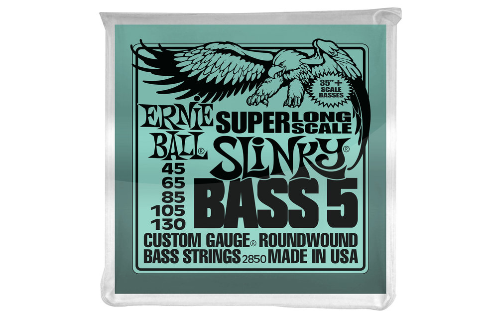 Ernie ball Bass strings Super Long Scale 45-130