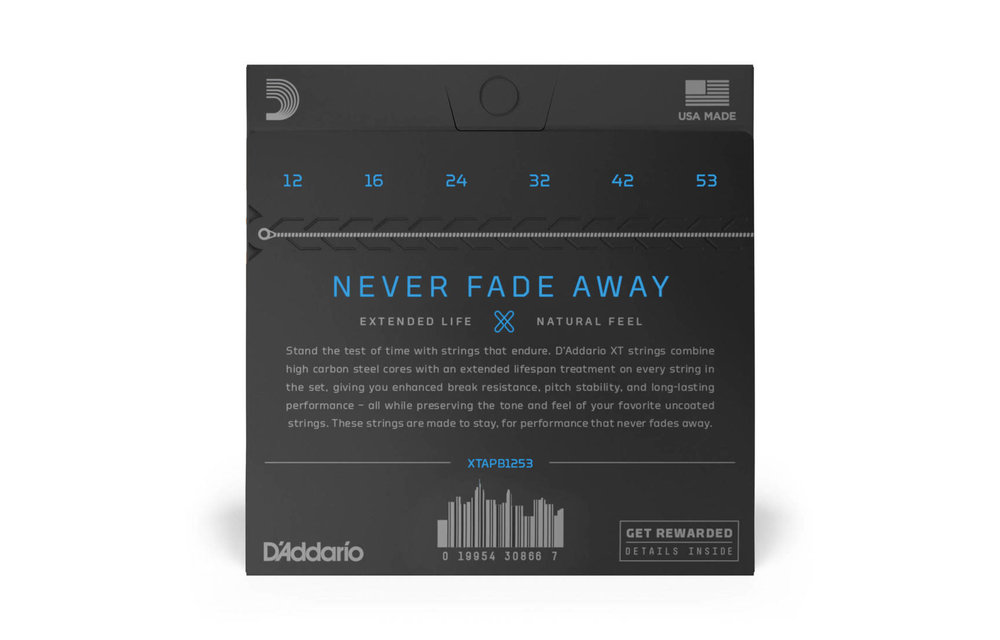 D'Addario Strings 12-53 XT