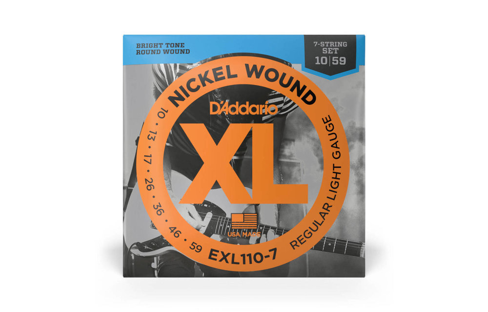 D'addario elect. 7 strings 10-59