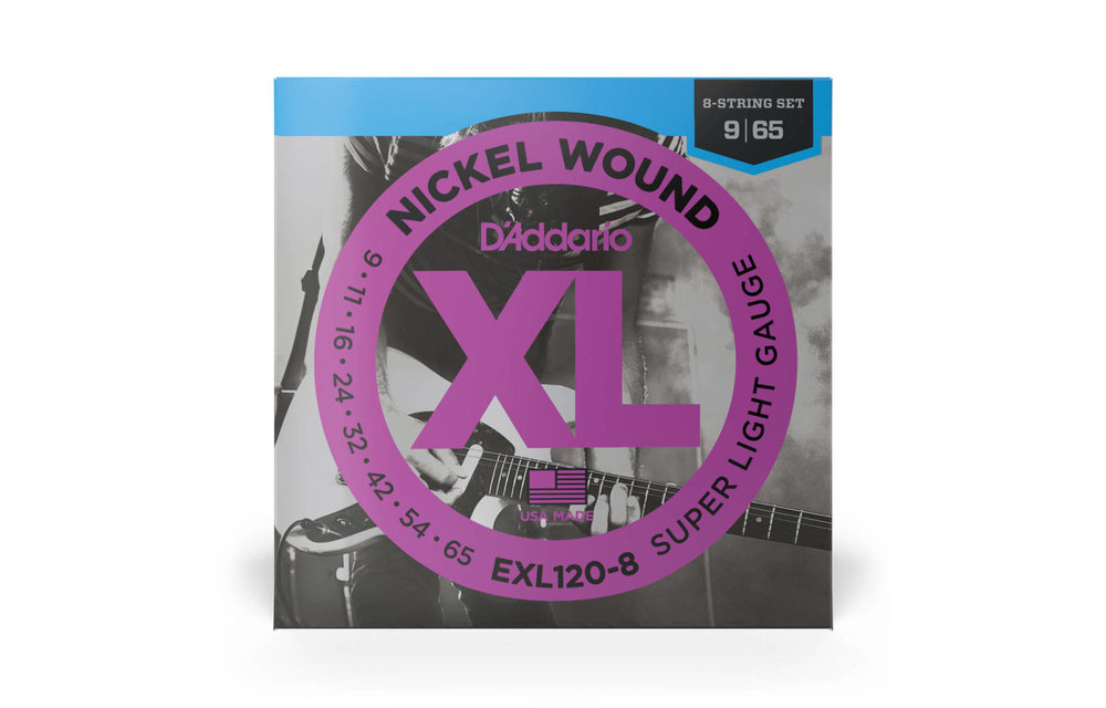D'addario elect. 8 strings 9-65