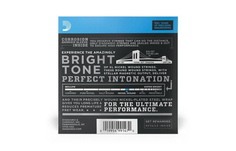 D'Addario elect. Bariton 14-68