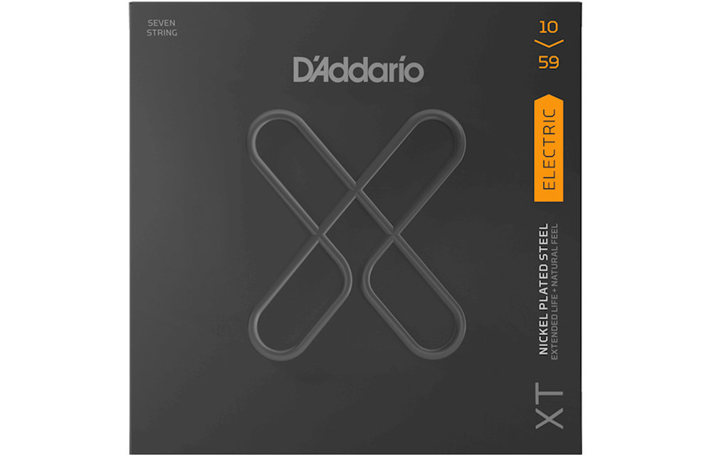 D'addario elect. XT 10-59 7 cordes