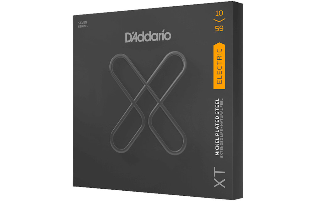 D'addario elect. XT 10-59 7 cordes