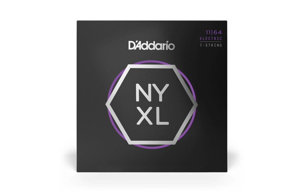 D'addario elect. NYXL 11-64 7 strings