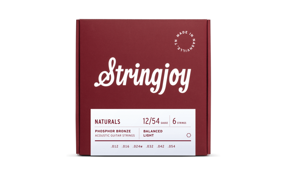 Stringjoy naturals acoustic 12-54 PB