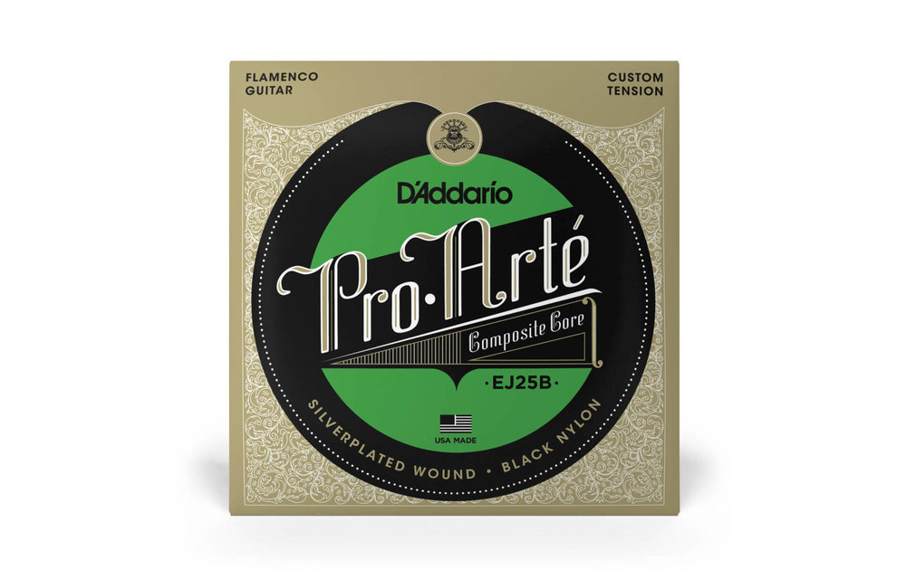 D'addario flamenco Black Nylon custom tension