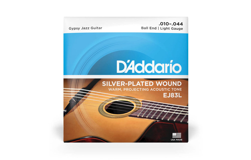 D'Addario gypsy jazz light 10-44