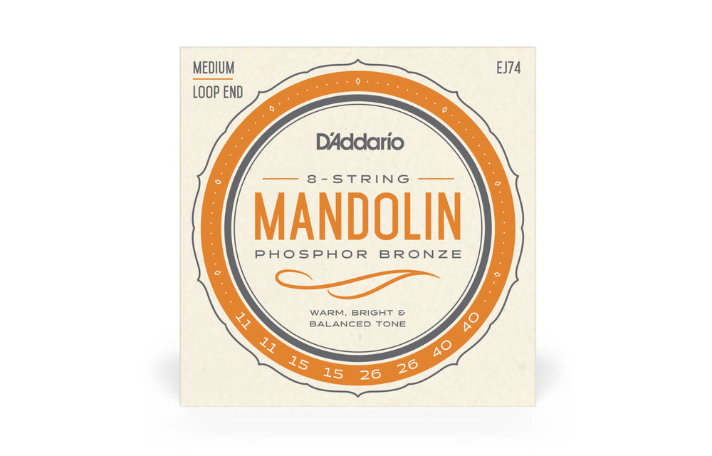 D'Addario mandolin phosphore bronze