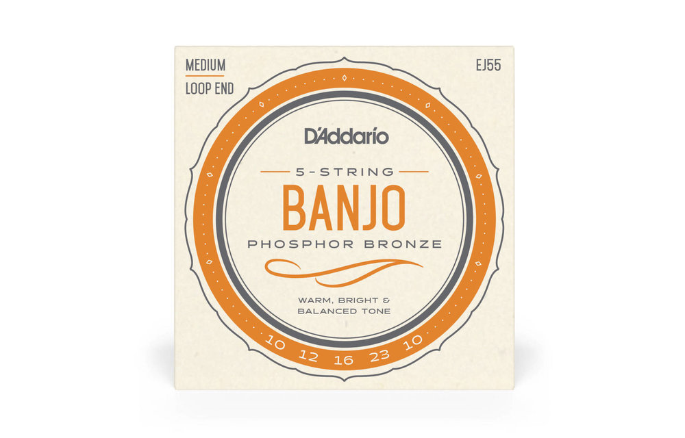 D'addario banjo 5 cordes 10/23+10