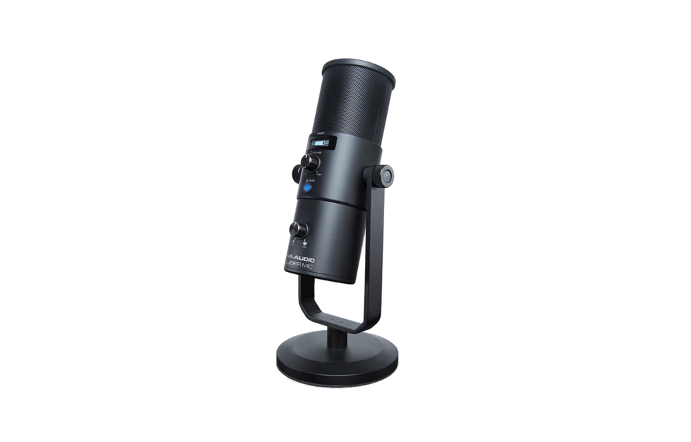 Microphone USB MAudio UBER MIC avec sortie casque La Boîte Musicale