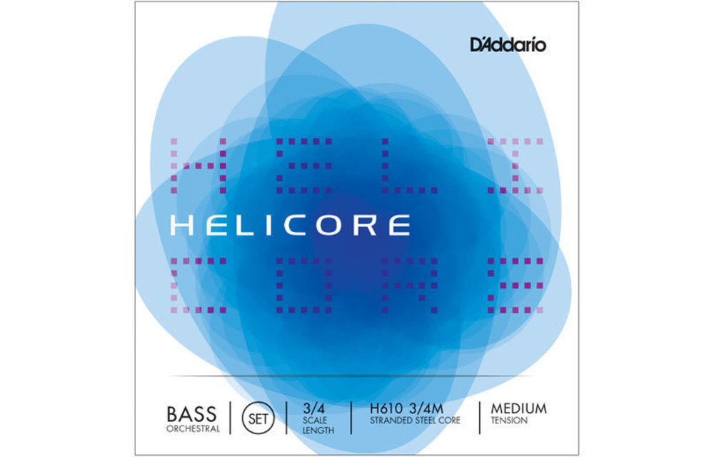 D'addario strings Helicore Orchestral Bass 3/4