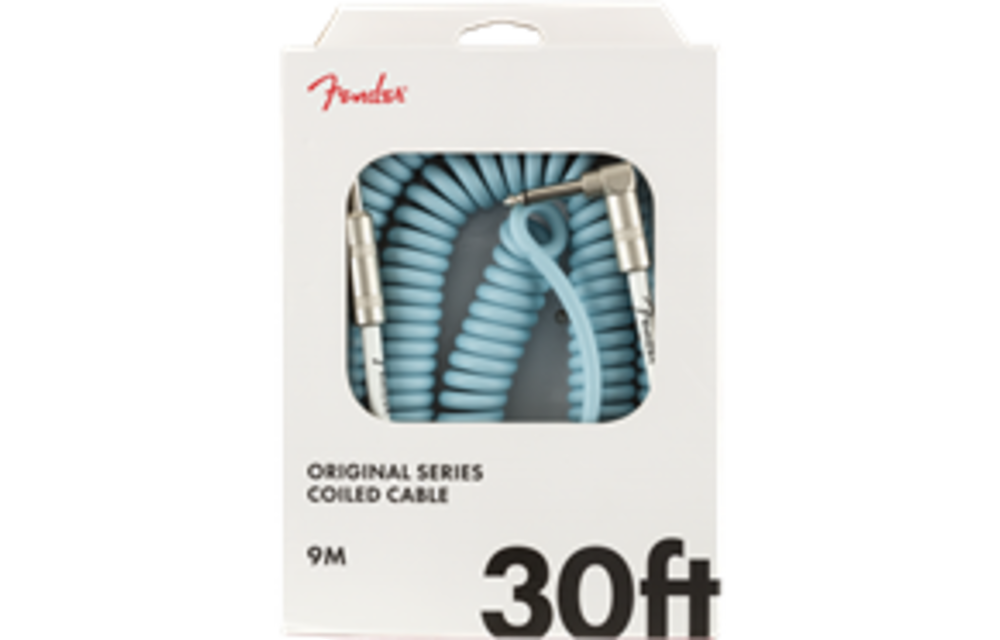 Fender cable original series coil blue 30ft